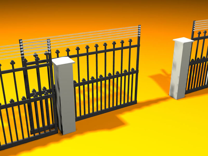 Picture of Wall-tops Electric Fencing Installation